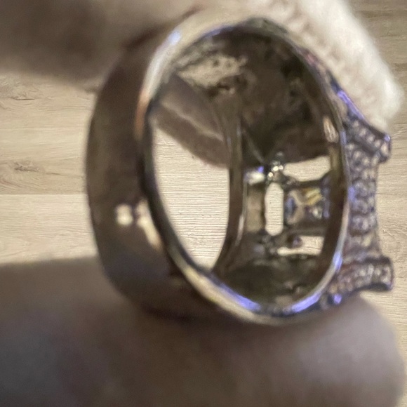 Diamond squared ring - Picture 6 of 7